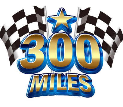 300 miles